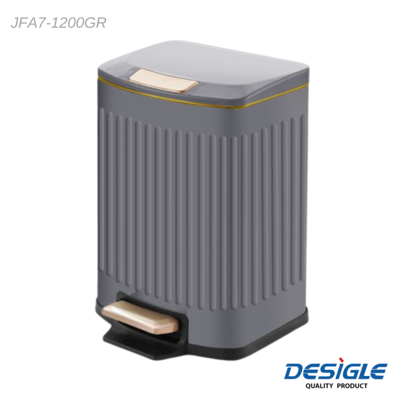 Pedal Bin With Bucket 12L -JF A7-1200 GR