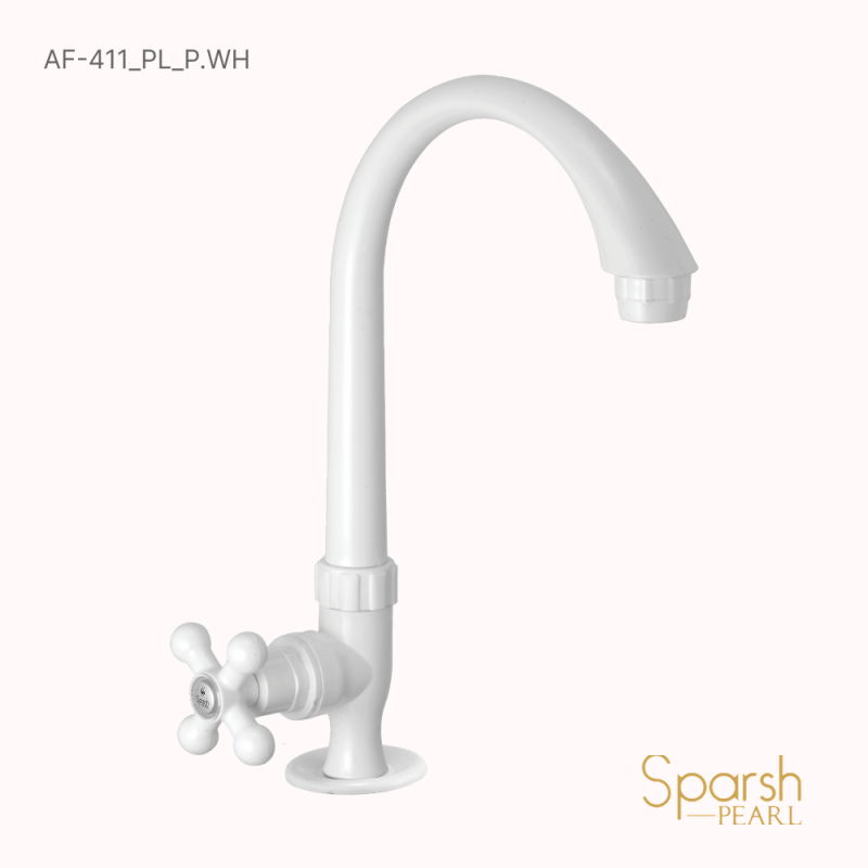 alfa Sink Tap White - AF-411
