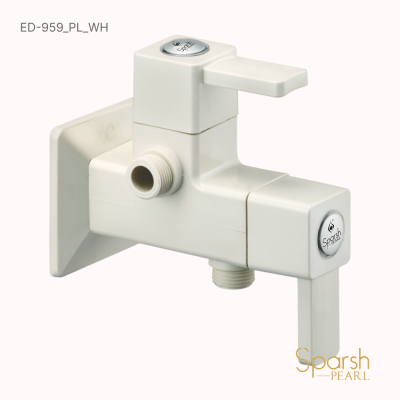 edge Two Way Angle Valve white - ED-959