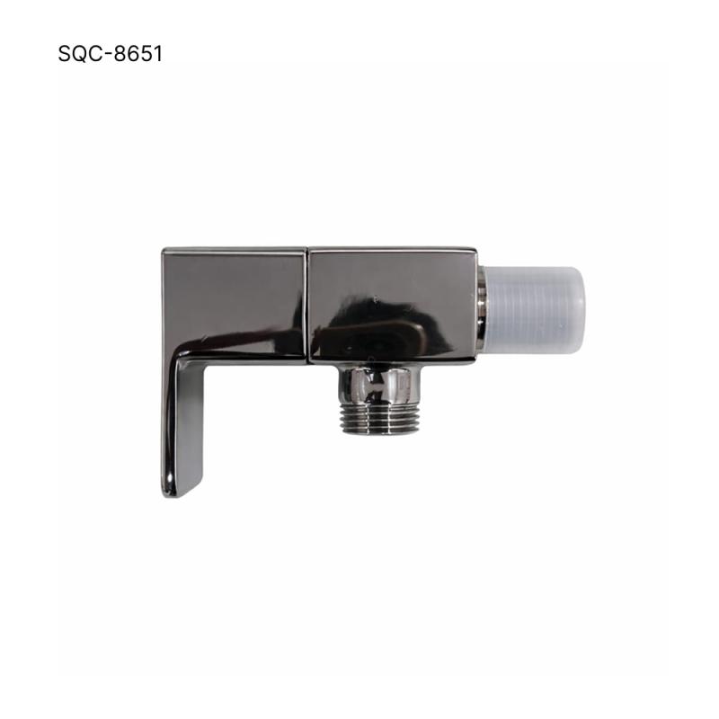 Squarex Crown Angle Cock Black SQC 8651